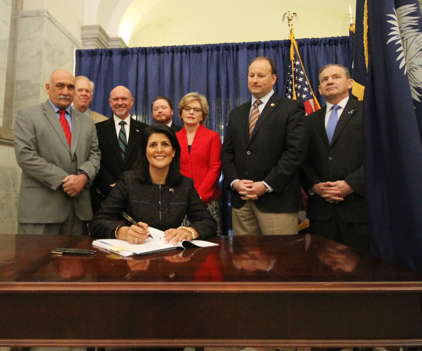 Gov. Haley signs guns in bars bill, expresses support for 'constitutional carry' (copy)